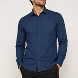 BLUE FULL-SLEEVE SHIRTS FOR MEN 8SX0T20