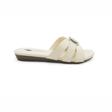 WHITE SANDAL FOR WOMEN 5611111