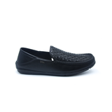 BLACK CASUAL MOCCASIN SHOE FOR MEN 8511655