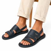 BLACK LIFESTYLE SANDAL FOR MEN 8610626