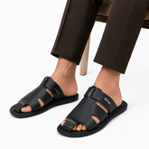 BLACK COMFORT SANDAL FOR MEN 8642640