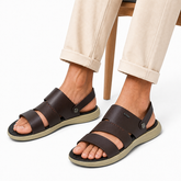 BROWN LIFESTYLE SANDAL FOR MEN 8645447
