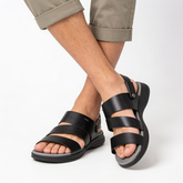 BLACK COMFORT SANDAL FOR MEN 8645647