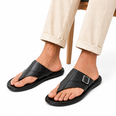 BLACK LIFESTYLE SANDAL FOR MEN 8645656