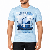 LIGHT BLUE T-SHIRTS LEISURE FOR MEN 8AE1S20