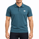 DARK SEA GREEN POLO SHIRTS LEISURE FOR MEN 8BX0N41