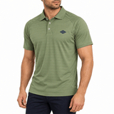 OLIVE POLO SHIRTS LEISURE FOR MEN 8BX0P02