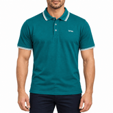 GREEN POLO SHIRTS LEISURE FOR MEN 8BX0U32