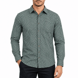 OLIVE FULL-SLEEVE SHIRTS FOR MEN 8SE0P27
