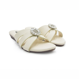 WHITE SANDAL FOR WOMEN 5611111