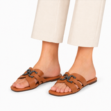 BROWN SANDAL FOR WOMEN 5611341