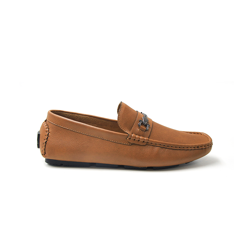 BROWN CASUAL MOCCASIN SHOE FOR MEN 8511454