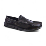 BLACK CASUAL MOCCASIN SHOE FOR MEN 8511635