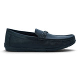 BLACK CASUAL MOCCASIN SHOE FOR MEN 8511642