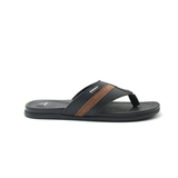 BLACK COMFORT SANDALS FOR MEN 8610623