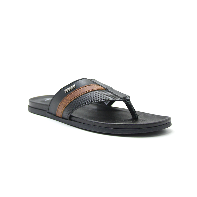 BLACK COMFORT SANDALS FOR MEN 8610623