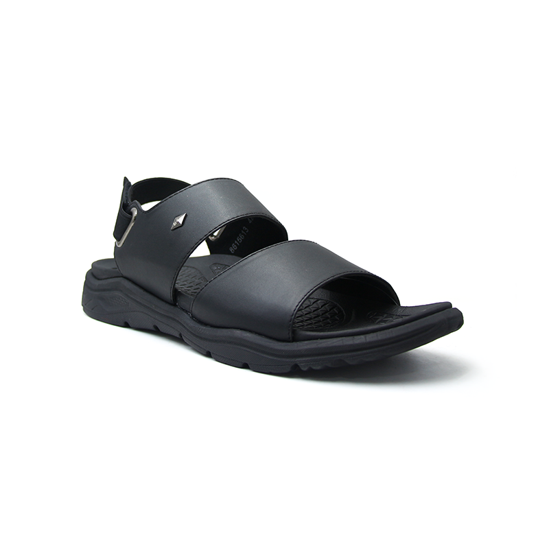 BLACK COMFORT SANDALS FOR MEN 8615613