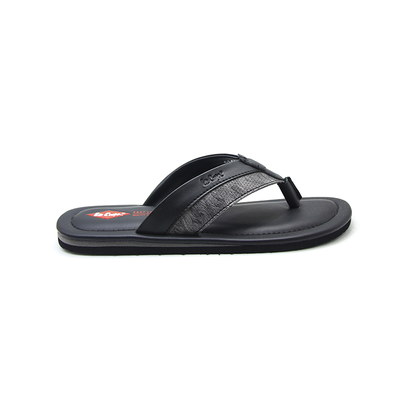 BLACK LIFESTYLE SANDALS FOR MEN 8615622