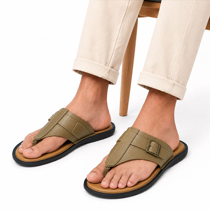 BROWN LIFESTYLE SANDAL FOR MEN 8645456