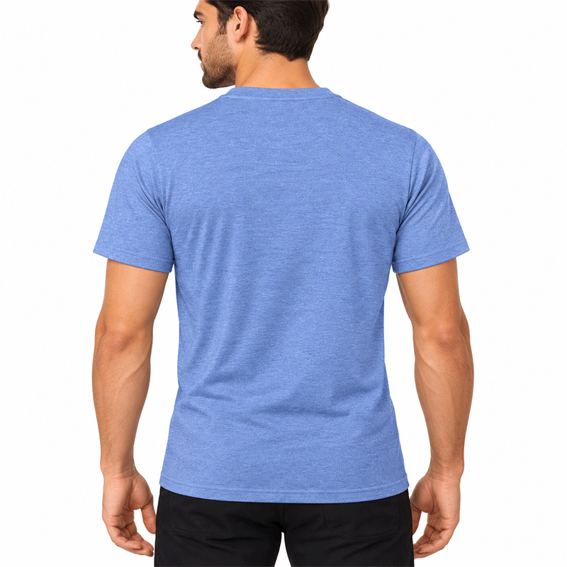 BLUE T-SHIRTS LEISURE FOR MEN 8AE0217