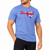 BLUE T-SHIRTS LEISURE FOR MEN 8AE0217
