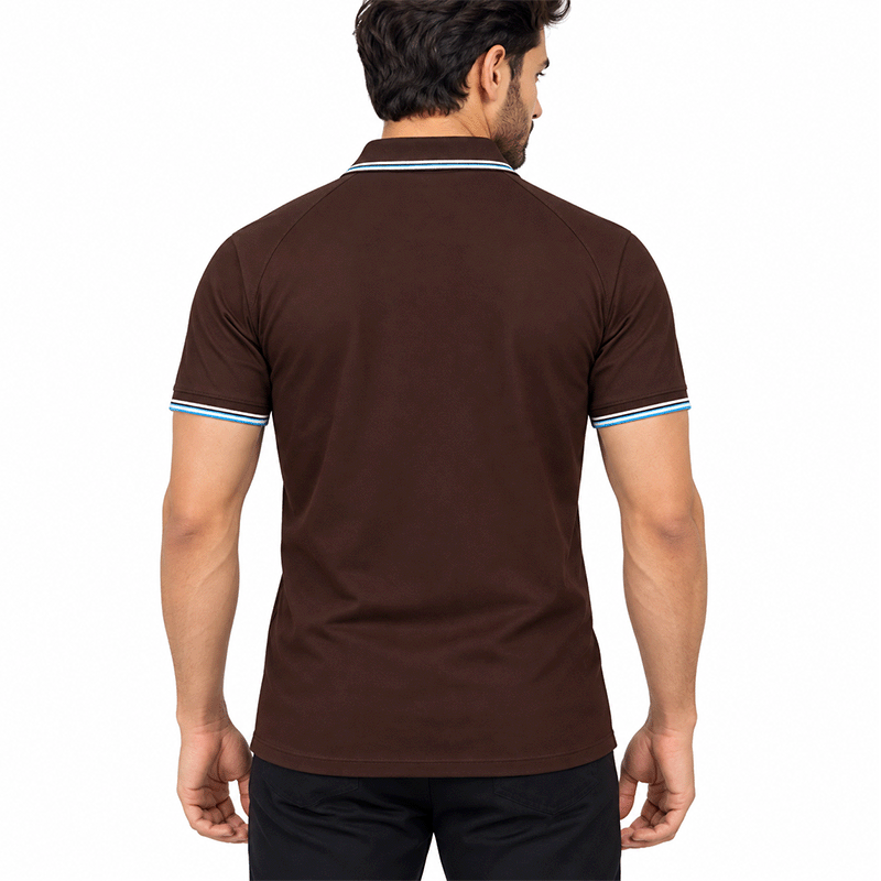 MAROON POLO SHIRTS LEISURE FOR MEN 8BE0427