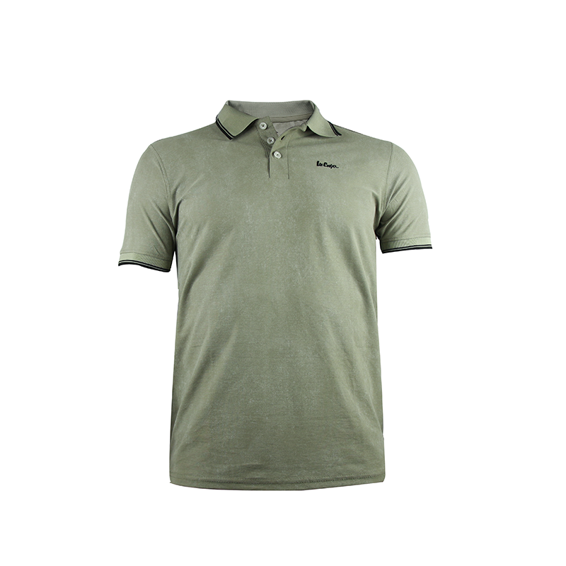 OLIVE POLO SHIRTS LEISURE FOR MEN 8BE0P28