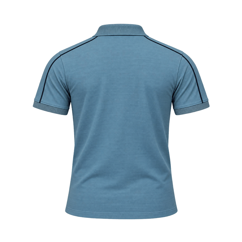 GREY POLO SHIRTS LEISURE FOR MEN 8BX0C02