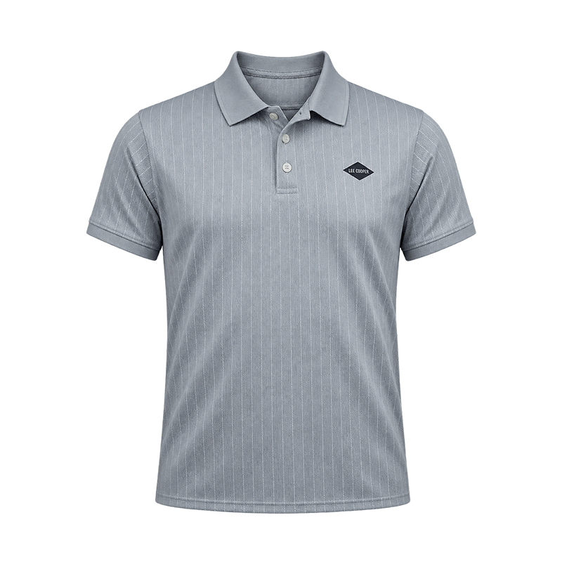 GREY POLO SHIRTS LEISURE FOR MEN 8BX0C41