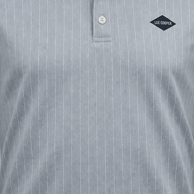 GREY POLO SHIRTS LEISURE FOR MEN 8BX0C41