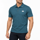 DARK SEA GREEN POLO SHIRTS LEISURE FOR MEN 8BX0N41