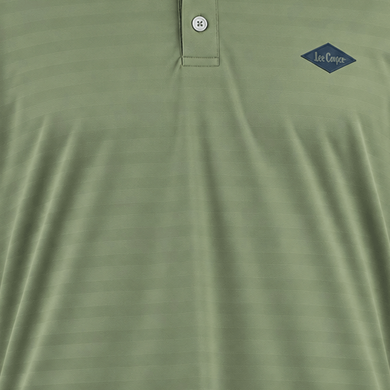 OLIVE POLO SHIRTS LEISURE FOR MEN 8BX0P02