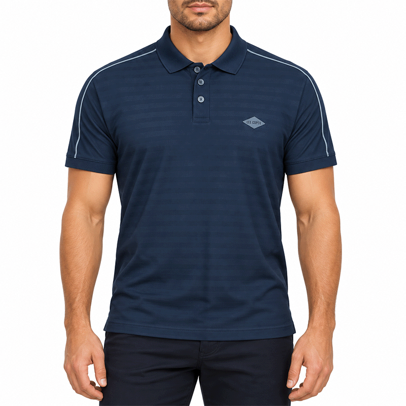 TURKISH BLUE POLO SHIRTS LEISURE FOR MEN 8BX0R02