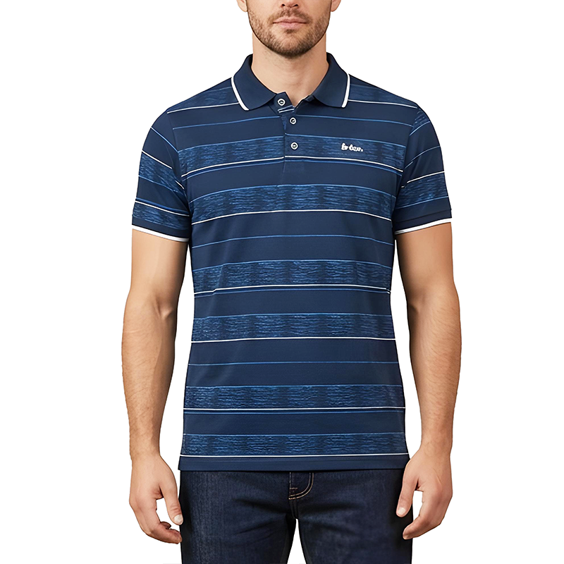 BLUE POLO SHIRTS LEISURE FOR MEN 8BX0R29