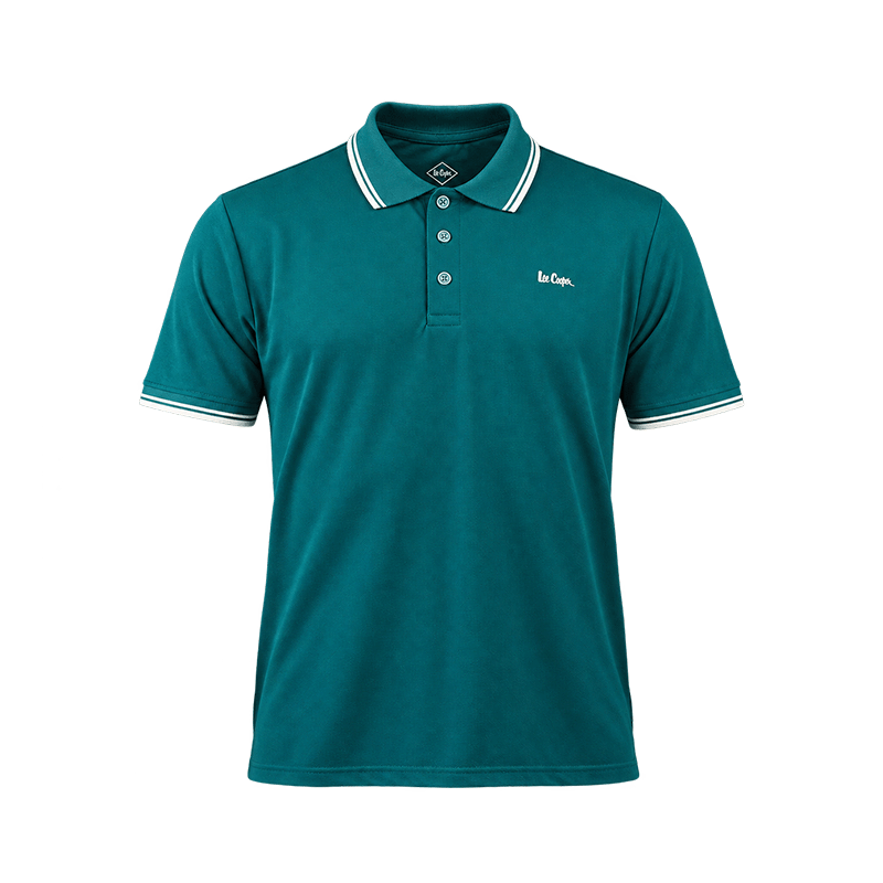 GREEN POLO SHIRTS LEISURE FOR MEN 8BX0U32