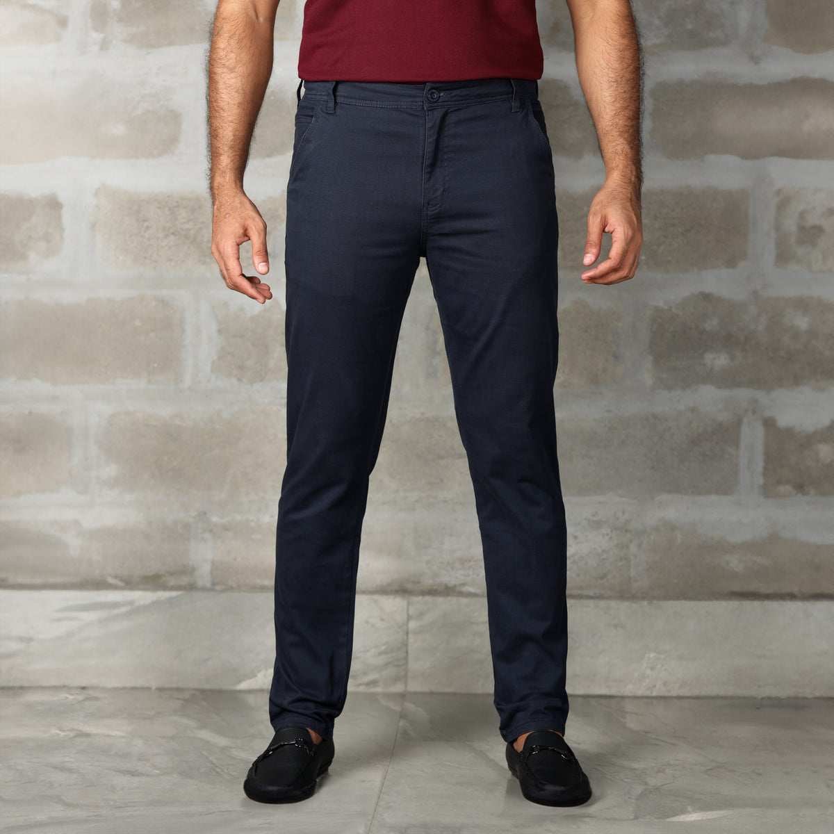 NAVY BLUE GABERDINES  FOR MEN 8LB0R23