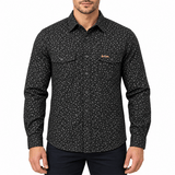 BLACK FULL-SLEEVE SHIRTS FOR MEN 8SE0609