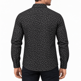 BLACK FULL-SLEEVE SHIRTS FOR MEN 8SE0609