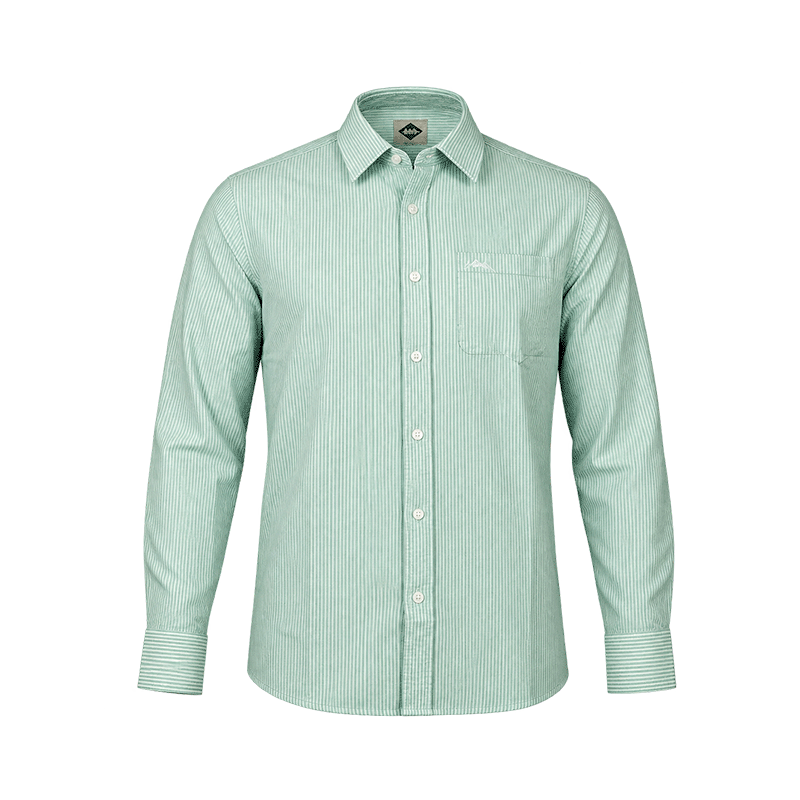 DARK SEA GREEN FULL-SLEEVE SHIRTS FOR MEN 8SE0726