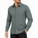 OLIVE FULL-SLEEVE SHIRTS FOR MEN 8SE0P27