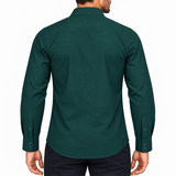 GREEN FULL-SLEEVE SHIRTS FOR MEN 8SX0N20