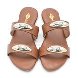 BROWN SANDAL FOR WOMEN 5610498