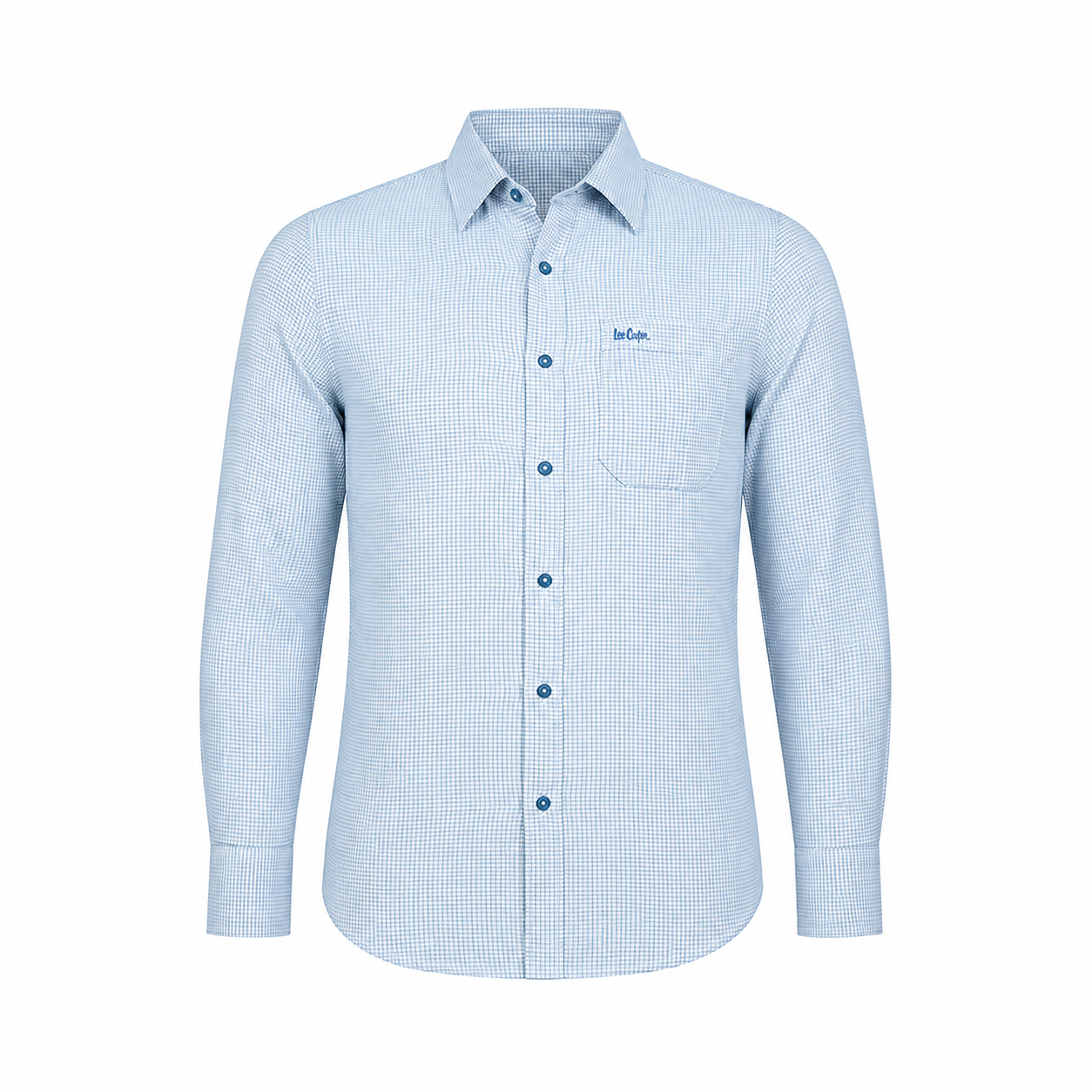 BLUE FULL-SLEEVE SHIRTS FOR MEN 8SE0933