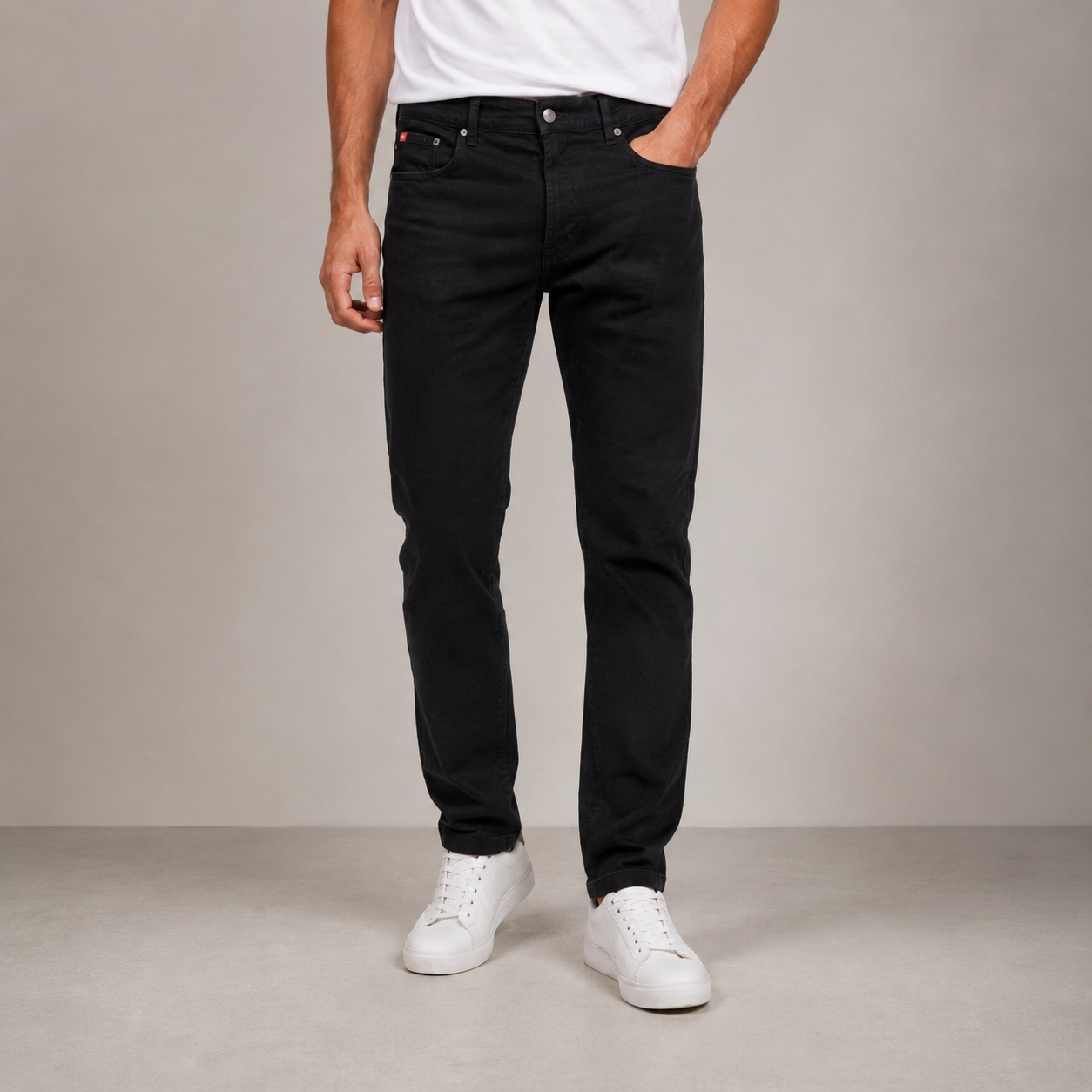BLACK JEANS FOR MEN 8MA0667